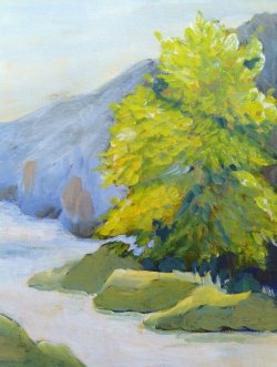 Olympics Landscape Painting